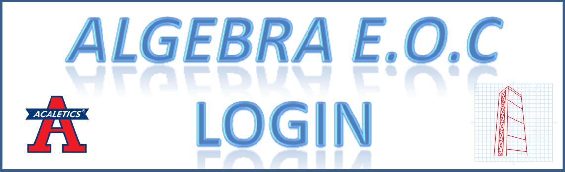 Algebra Login Heading